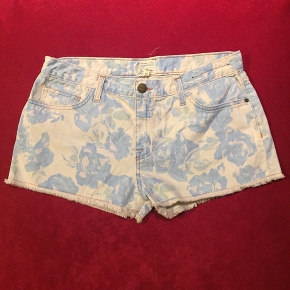 Current/Elliott blue rose the boyfriend anthro - Picture 3 of 8